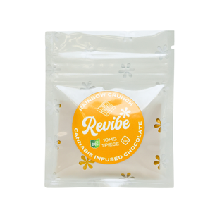 (each) Revibe - Rainbow Crunch Chocolate Square 1pk - 10mg