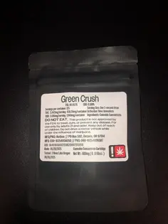 (g) Vape 0.5g Green Crush (Hotbox)