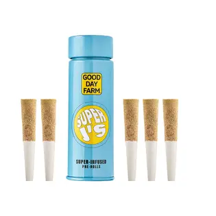 (each) Ooze | Super J's | Shortbread Infused Pre-Roll Pack 0.5g (5ct)